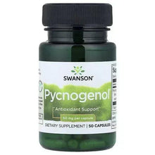 Dietary supplement bottle, Swanson Pycnogenol® 50 mg per capsule, 50 capsules