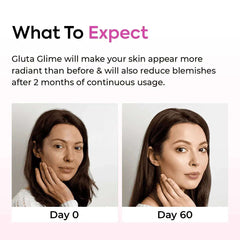 2 Gluta Glime + Free Nutra C Offer - Skin Nutrition & Brightening - Mumzar