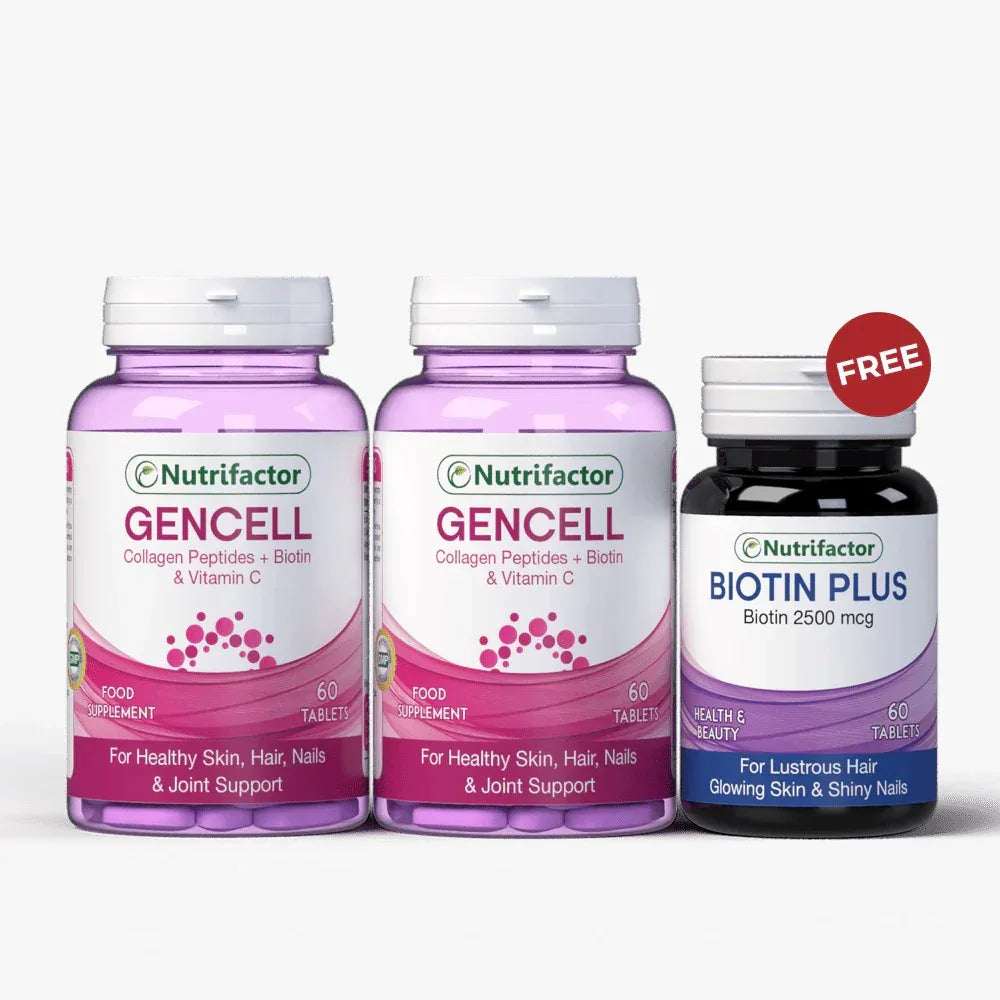 Daily Skincare Bundle – Gencell Super Collagen with Biotin Plus - Mumzar