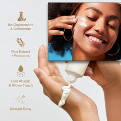 Relief Sun Rice + Probiotics Sunscreen SPF 50+ PA++++ – Moisturizing Korean Face Sunblock, 50 ml - Mumzar