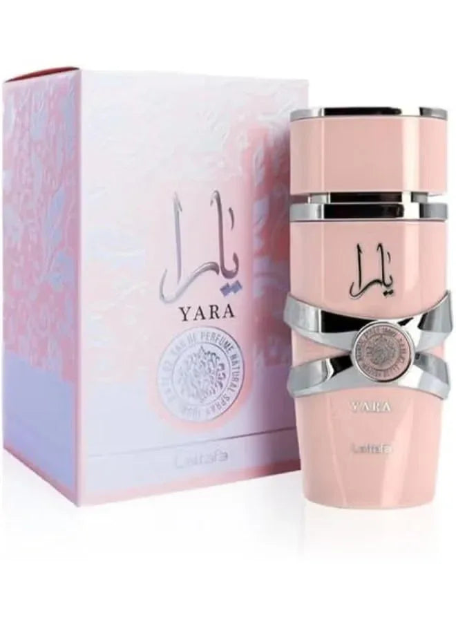 Lattafa Yara – Vanilla, Gourmand, Fruity & Floral Eau de Parfum for Women – 100 ml - Mumzar