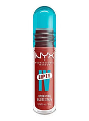 Lip Iv Hydrating Gloss Stain – High Pigment Lip Gloss with Up to 12-Hour Hydration, Wet Shine Finish – Burst That Tang! - Mumzar