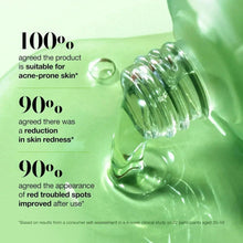 Green serum bottle with pipette dropper and second bottle, skincare graphic behind
