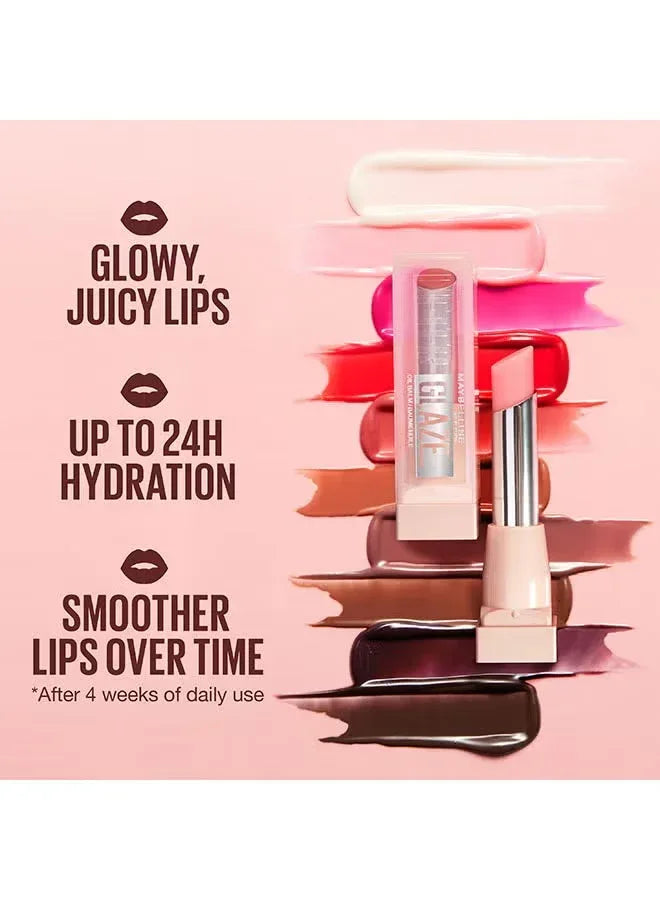 Maybelline Lifter Glaze Oil Balm – Hydrating Lip Balm with Hyaluronic Acid & Oil Blend, 24HR Moisture - Mumzar