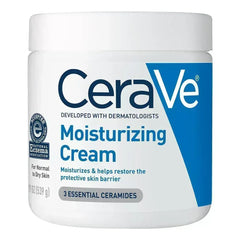CeraVe Moisturizing Cream for Face & Body – Dry Skin Relief, 19 oz - Mumzar