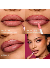 Lip Lingerie Lip Liner Stain – Seamless All-Day Waterproof Lip Stain (Barely There) - Mumzar