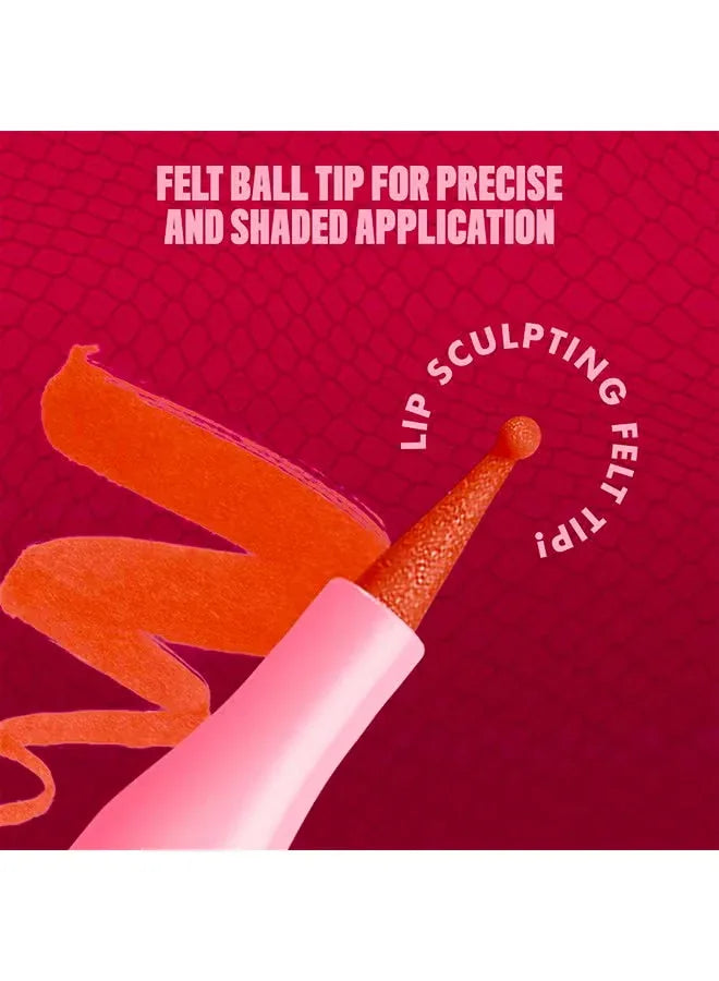 Lip Lingerie Lip Liner Stain – Seamless All-Day Waterproof Lip Stain (Barely There) - Mumzar