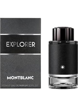 Men’s eau de parfum bottle and box, black textured finish with silver accents