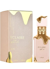 Lattafa Eclaire for Women Eau de Parfum Spray – Long-Lasting Floral Gourmand Fragrance, 100 ml - Mumzar