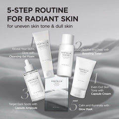 SKIN1004 Tone Glowing Capsule Ampoule 100ml – Niacinamide & Tranexamic Acid Serum - Mumzar