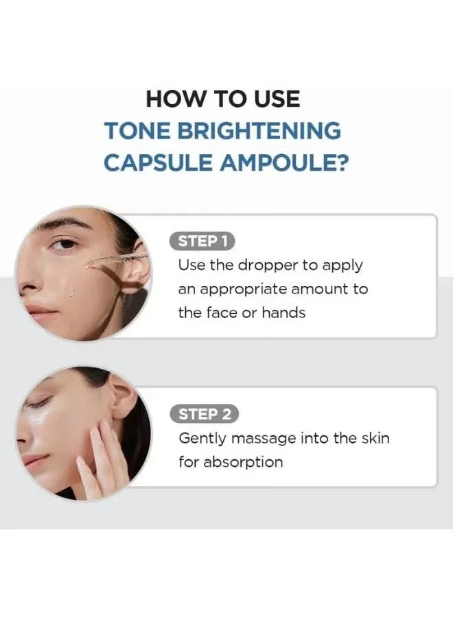 SKIN1004 Tone Glowing Capsule Ampoule 100ml – Niacinamide & Tranexamic Acid Serum - Mumzar