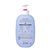 eos body lotion bottle back label, vanilla cashmere, 24H moisture, 16 fl oz