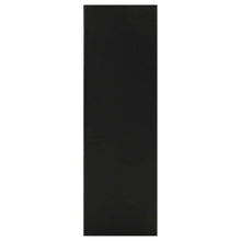 Black retail box panel
