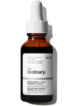 Multi-peptide copper serum bottle with dropper cap