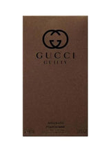 Gucci eau de parfum box with Gucci logo and 'ABSOLUTE POUR HOMME' text
