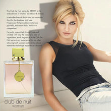Women’s eau de parfum bottle with gold cap next to matching gift box