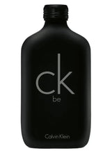 CK be eau de toilette bottle, black, 200 ml, screw cap