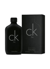 CK be eau de toilette bottle and box set, black, 200 ml