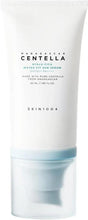 Sun serum tube, white with blue collar and label, Madagascar Centella Hyalu Cica SPF 50+