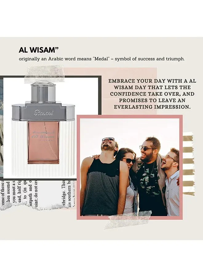 Rasasi Al Wisam Day Perfume for Men Eau de Parfum – 100 ml - Mumzar