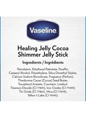 Vaseline Unilever Cocoa Shimmer Jelly Stick Glow Up Body Luminizer – 40 g - Mumzar