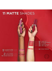 L’Oréal Paris Infaillible Le Matte Resistance Liquid Lipstick – 240 Road Trip, Up to 16-Hour