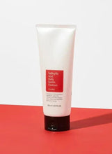 COSRX Salicylic Acid Daily Gentle Cleanser tube, white body with red label and black base