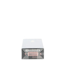 Narciso Rodriguez eau de parfum spray box bottom, dark with barcode and size labels