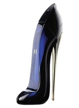 Carolina Herrera Good Girl eau de parfum stiletto bottle, glossy black with gold heel