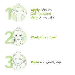 Bioderma Sébium Makeup Removing Cleanser – Face Wash for Combination to Oily Skin