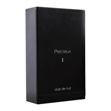 Armaf Club de Nuit Precieux I extrait de parfum bottle, black with silver cap
