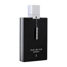 Armaf Club de Nuit Precieux I eau de parfum bottle, black with silver cap