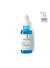 Blue Hyalu B5 serum bottle with white dropper, 30 ml