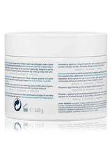 CeraVe moisturizing cream jar, back label and directions text visible