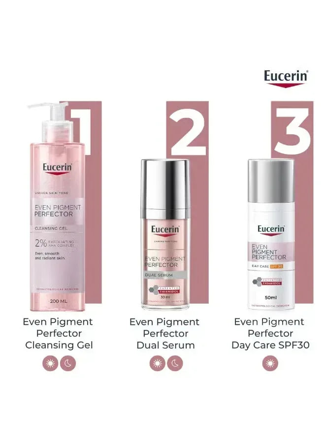 Eucerin Even Pigment Perfector Dual Face Serum Cream – 30ml - Mumzar