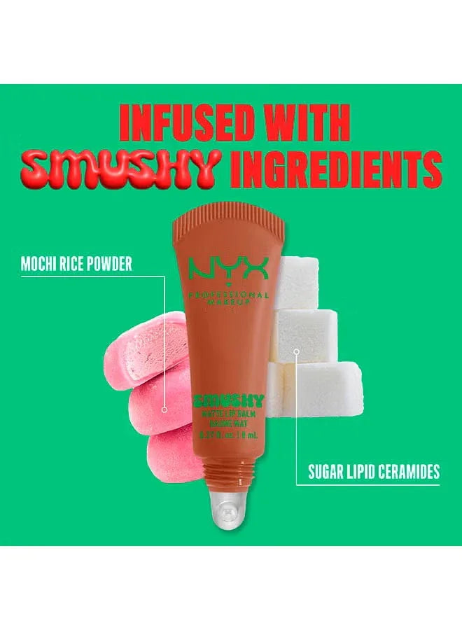 NYX PROFESSIONAL MAKEUP. Smushy Matte Lip Balm – Soft Smile - Mumzar