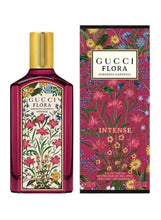 Gucci Flora intense eau de parfum bottle, 100ml, with floral box