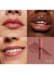 NYX Professional Makeup Butter Gloss – 16 Praline (8ml) - Mumzar