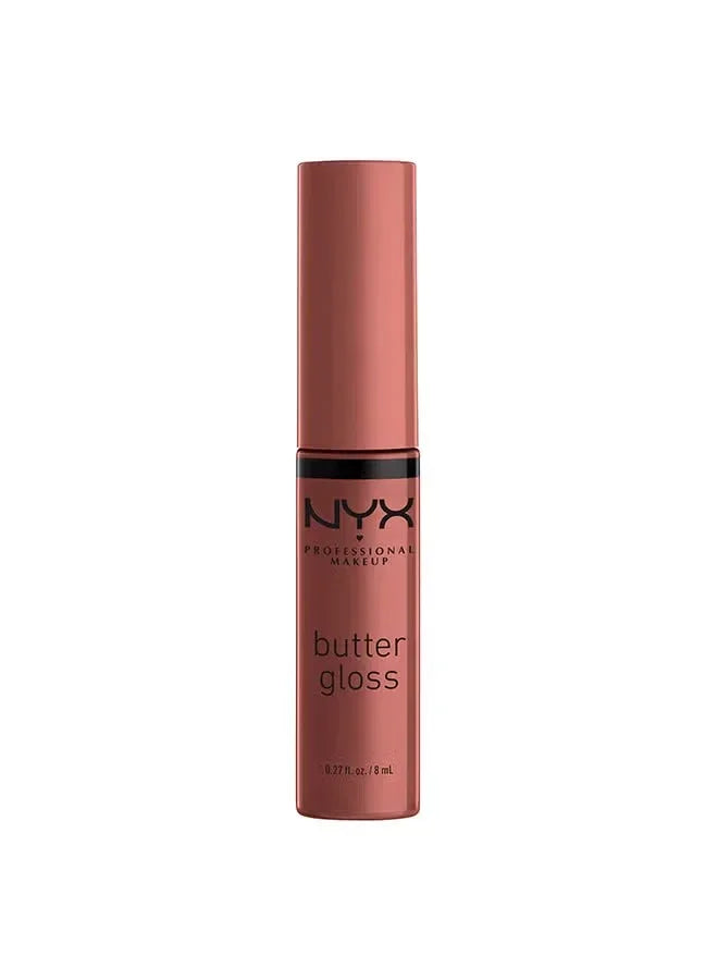 NYX Professional Makeup Butter Gloss – 16 Praline (8ml) - Mumzar