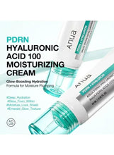 Anua PDRN hyaluronic acid 100 moisturizing cream tube with teal gel swirl