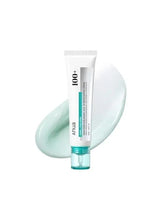Anua PDRN hyaluronic acid 100 moisturizing cream tube with teal serum inside