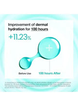 Anua hyaluronic acid 100 moisturizing cream with before-and-after hydration graphic