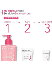 Bioderma Sensibio Gel Moussant Cleansing Foaming Gel – 500ml - Mumzar