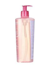 Bioderma Sensibio foaming cleansing gel bottle with pink pump, angled label view