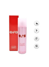 On 'Til Dawn mattifying waterproof setting spray, pink bottle with red box and icons