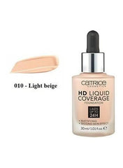Catrice HD Liquid Coverage Foundation – 010, 020 & 030 (30ml each)
