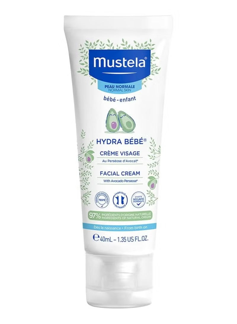 Mustela Hydra Bébé Facial Cream