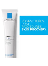 Cicaplast Gel B5 post-procedure skin recovery tube, white with blue logo