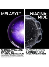 Skincare ingredient and bubble texture graphic showing skin barrier style effects