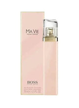 HUGO BOSS Ma Vie women’s eau de parfum bottle and box, 75 ml